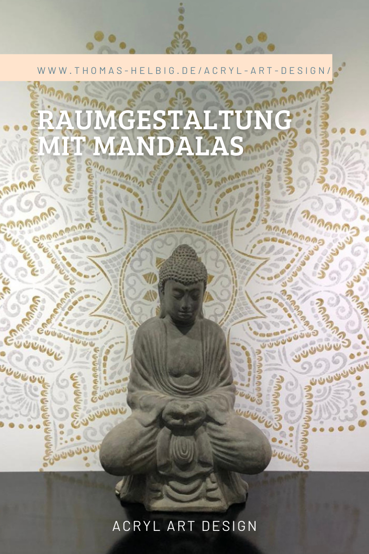 Raumgestaltung mit Mandalas