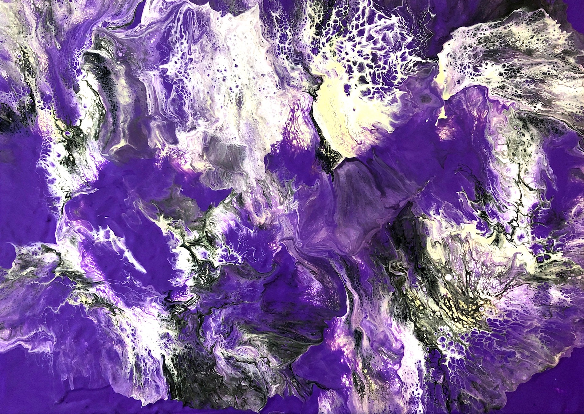 Acryl Art Design - Purple Dream